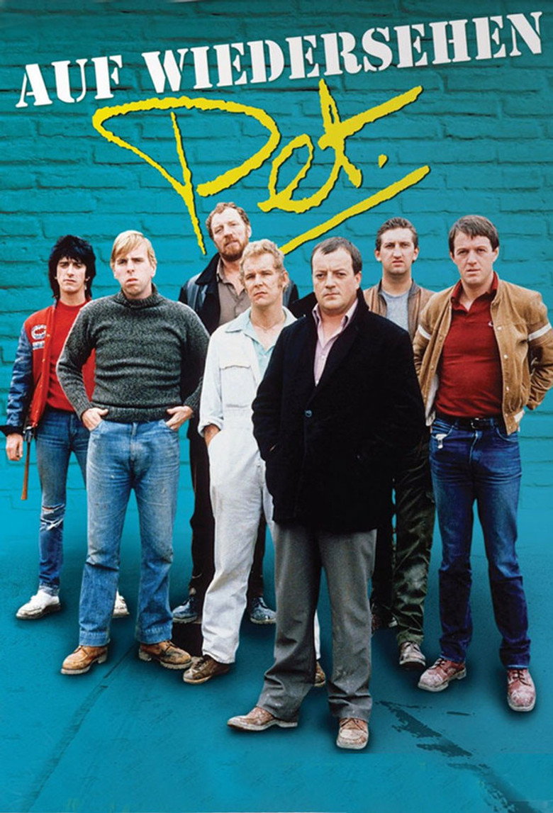 Auf Wiedersehen, Pet (1983) — affiche série