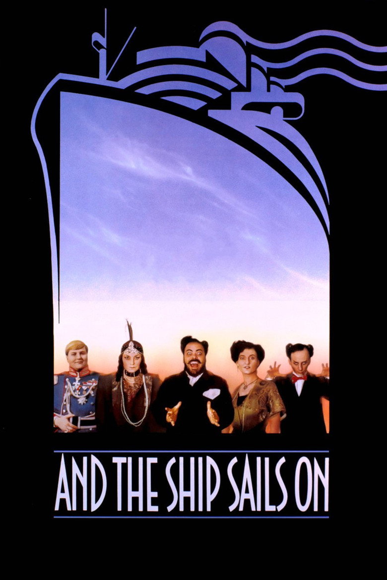 The Ship Sails On (1983) — affiche film