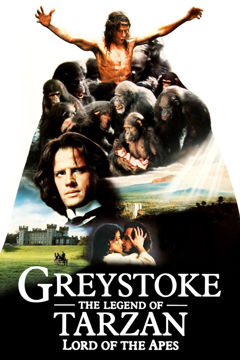 Greystoke: The Legend of Tarzan, Lord of the Apes (1984) — affiche film et bande-annonce