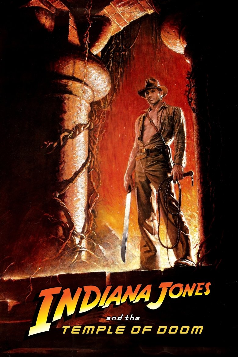 Indiana Jones and the Temple of Doom (1984) — affiche film et bande-annonce