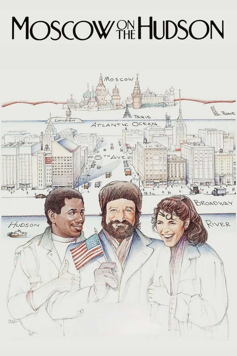 Moscow on the Hudson (1984) — affiche film et bande-annonce