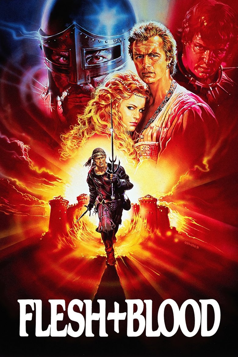 Flesh+Blood (1985) — affiche film et bande-annonce