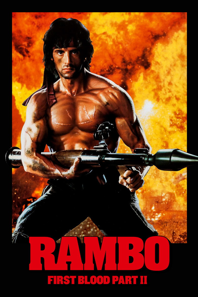 Rambo: First Blood Part II (1985) — affiche film et bande-annonce