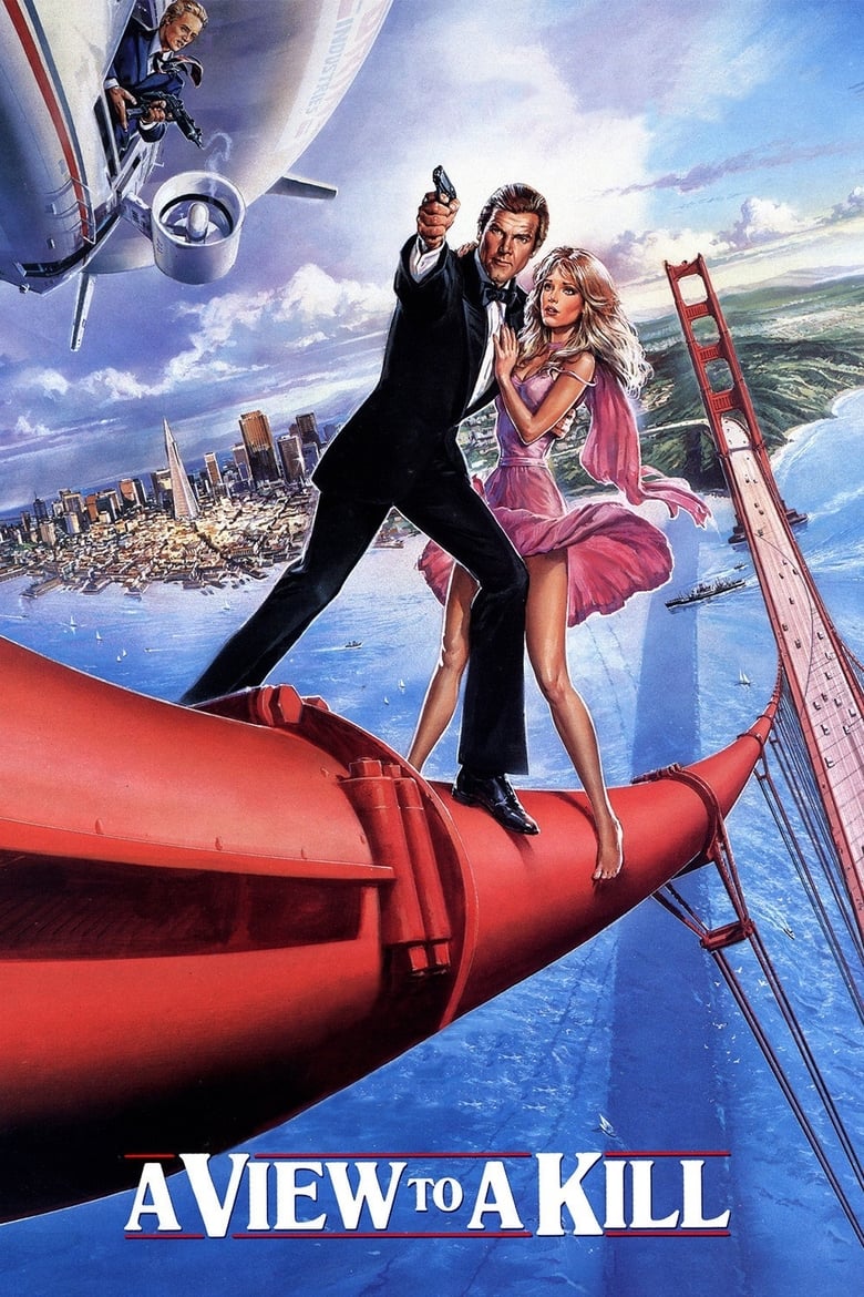 A View to a Kill (1985) — affiche film et bande-annonce