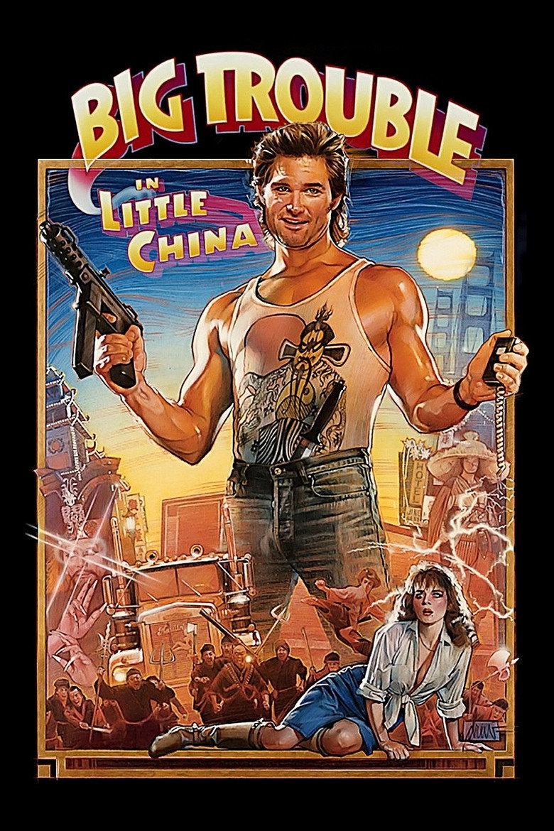 Big Trouble in Little China (1986) — affiche film et bande-annonce