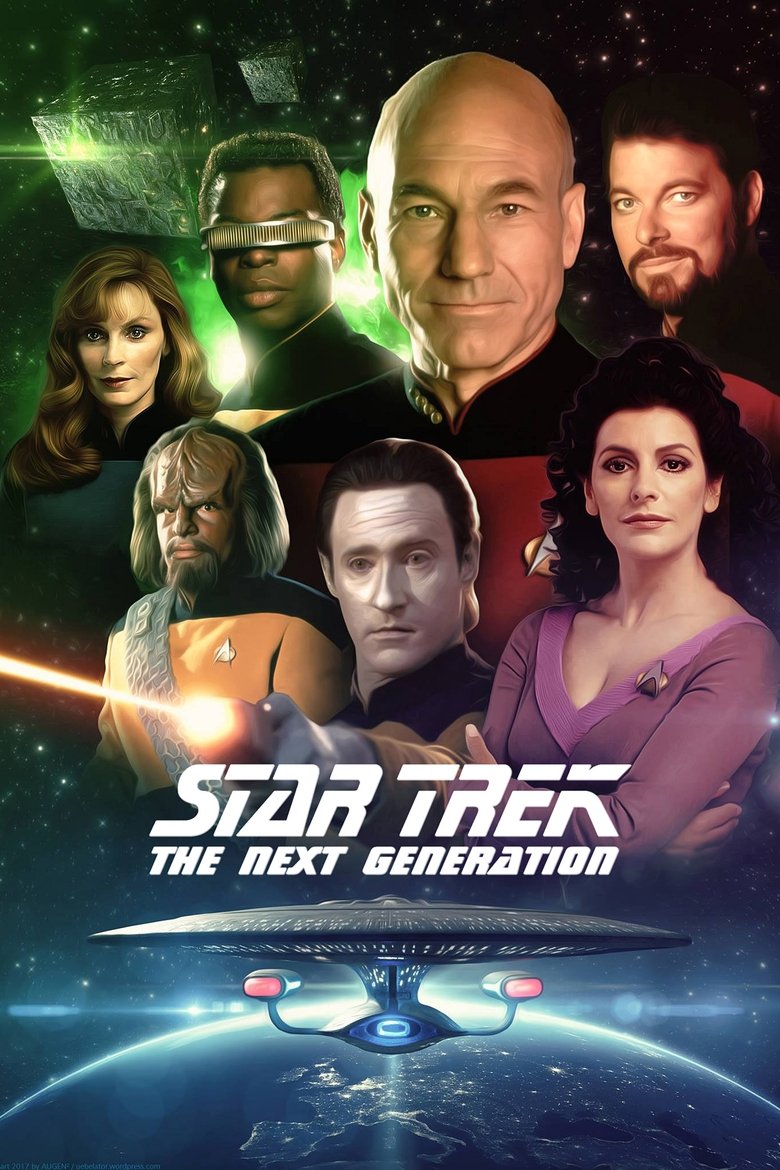 Star Trek: The Next Generation (1987) — affiche série et bande-annonce