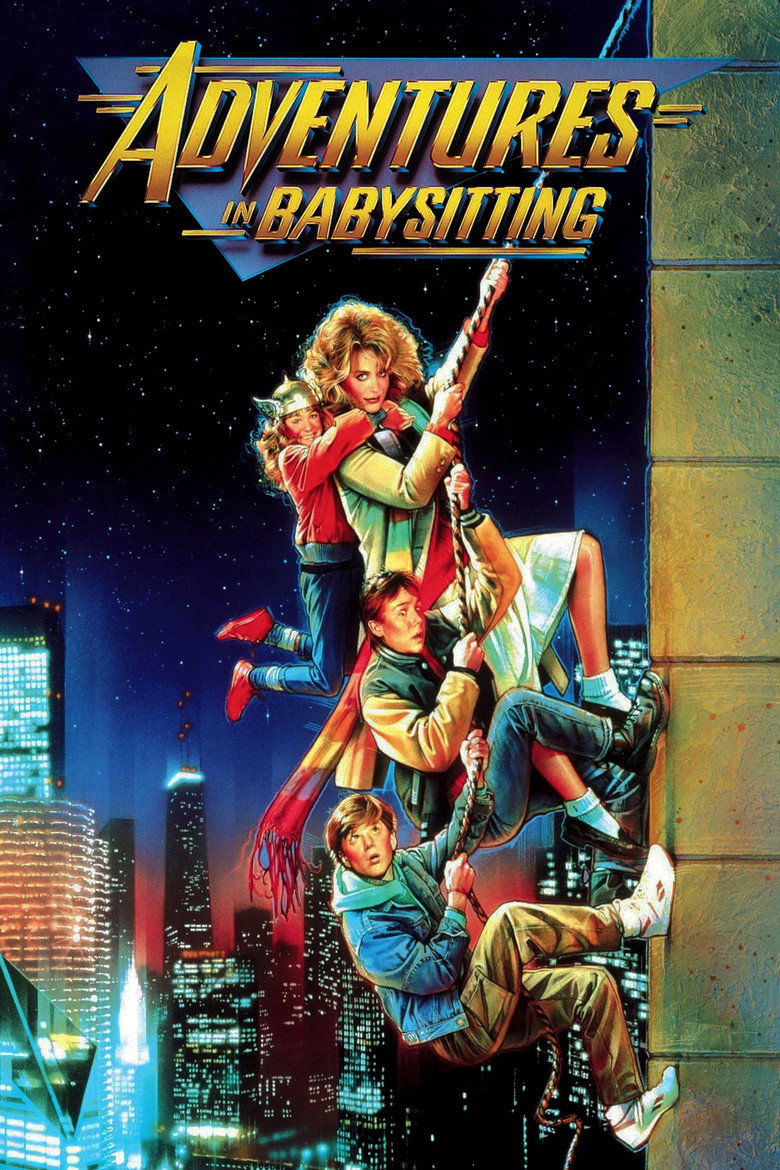 Adventures in Babysitting (1987) — affiche film et bande-annonce