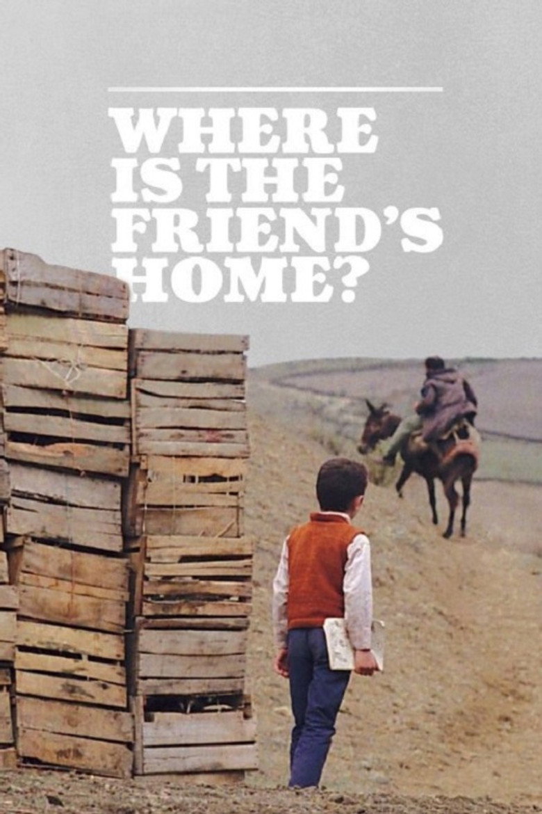 Where Is the Friend's House? (1987) — affiche film et bande-annonce