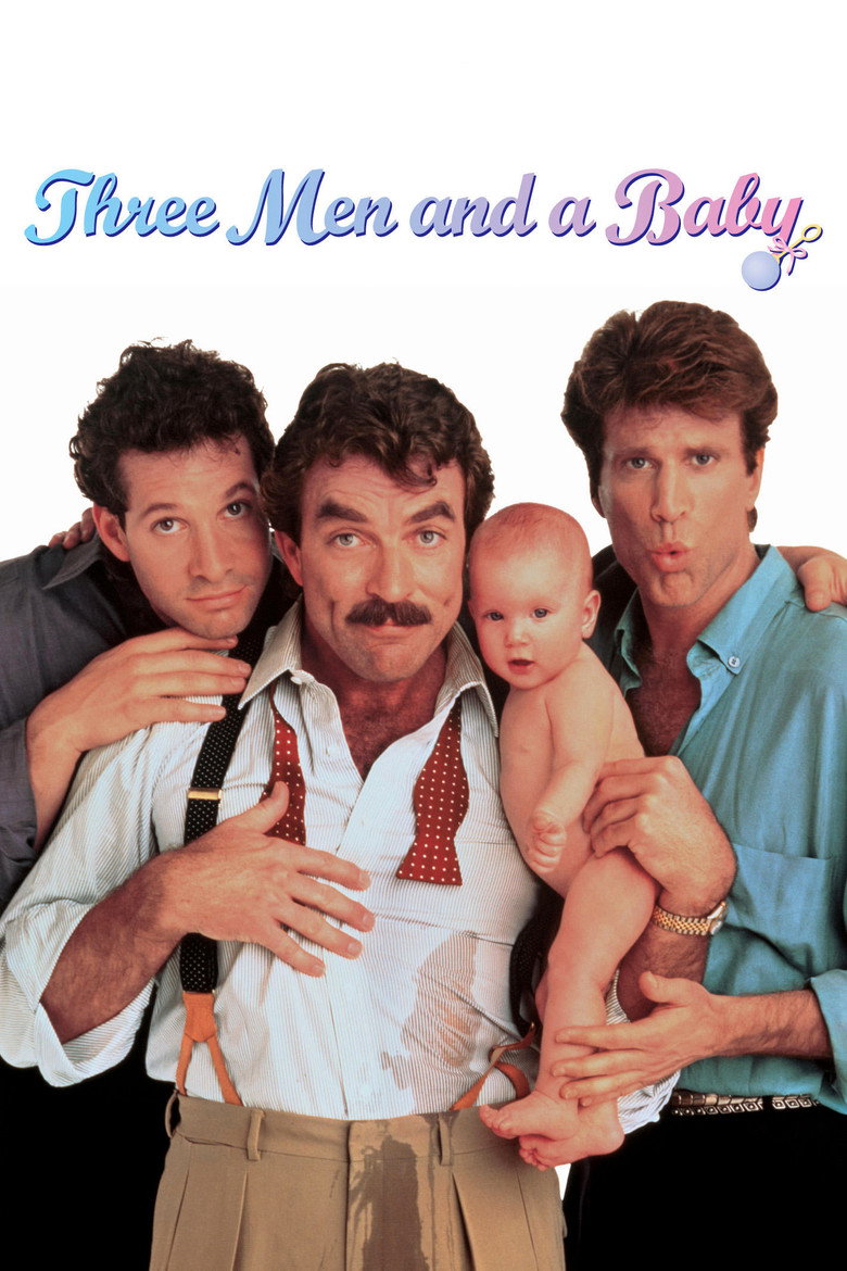 Three Men and a Baby (1987) — affiche film et bande-annonce