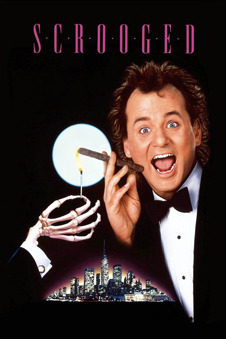 Scrooged (1988) — affiche film et bande-annonce