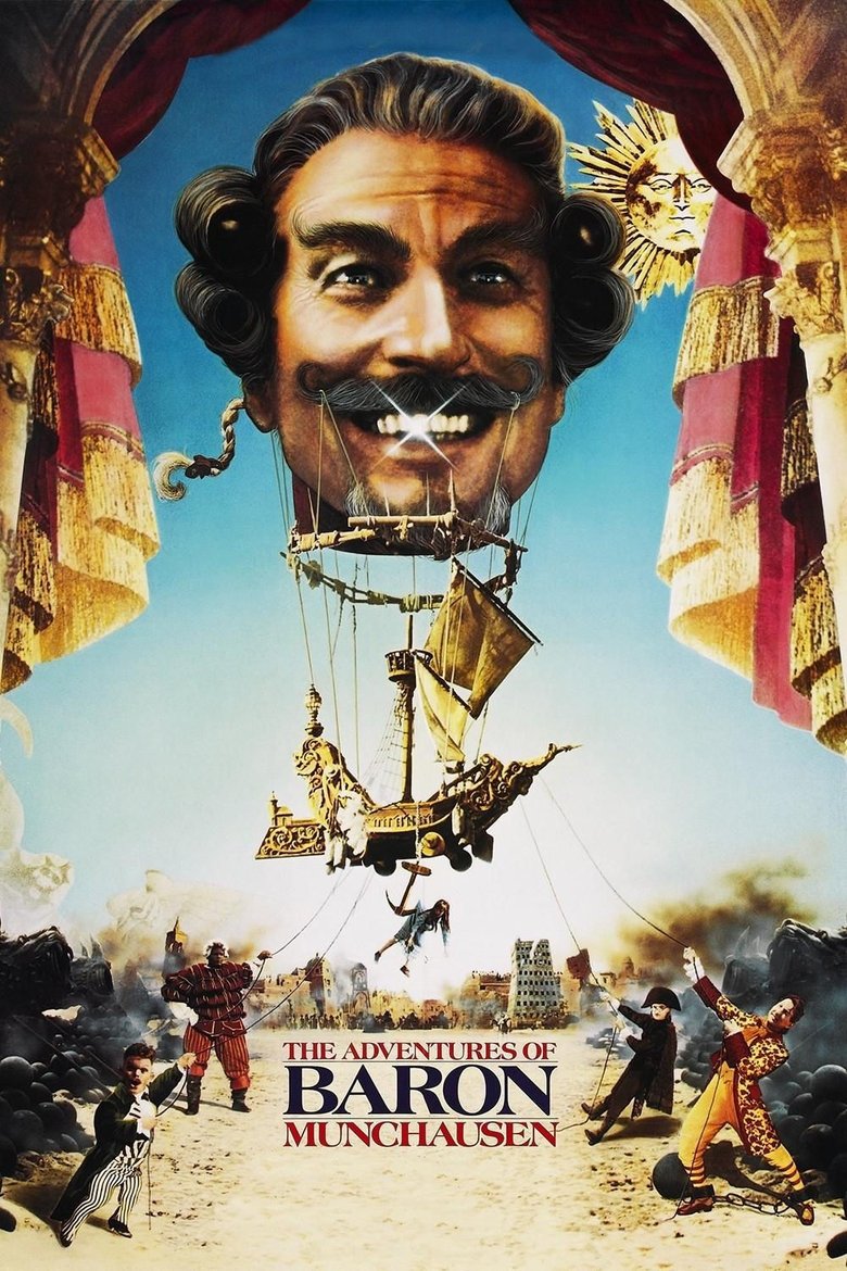 The Adventures of Baron Munchausen (1988) — affiche film et bande-annonce