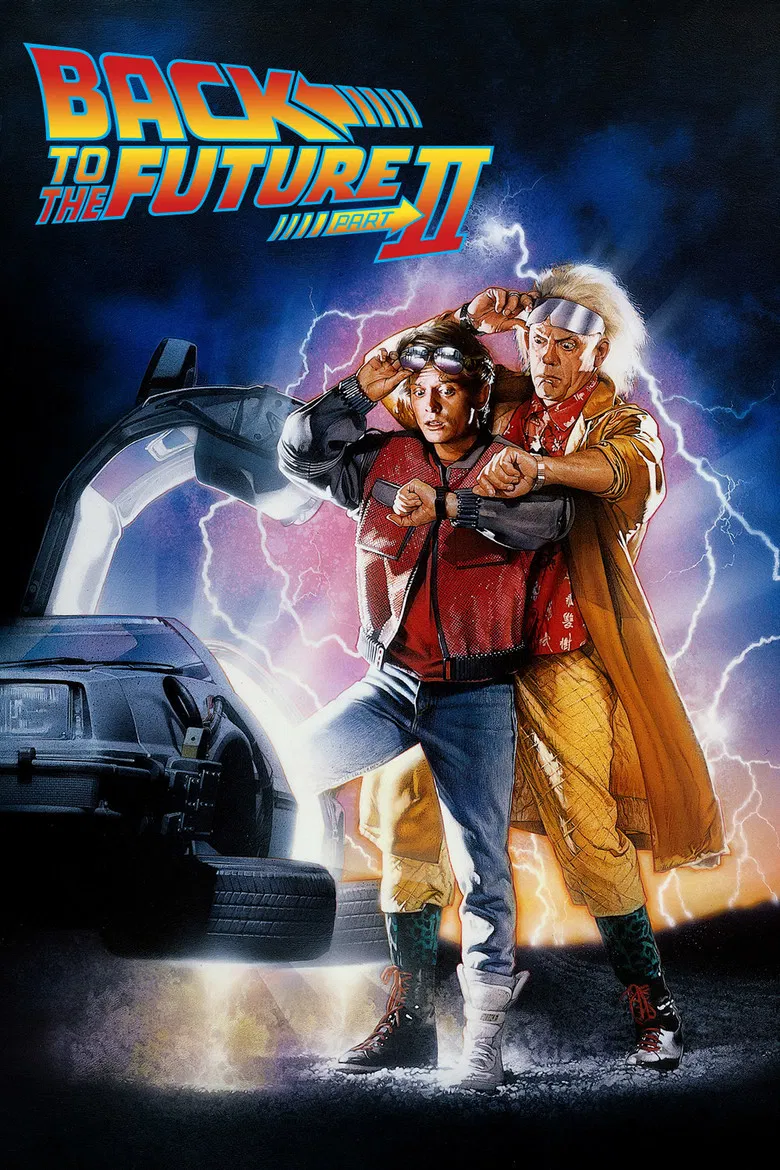 Back to the Future Part II (1989) — affiche film et bande-annonce