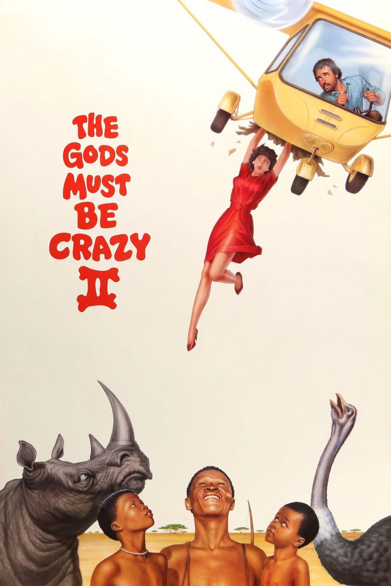The Gods Must Be Crazy II (1989) — affiche film et bande-annonce