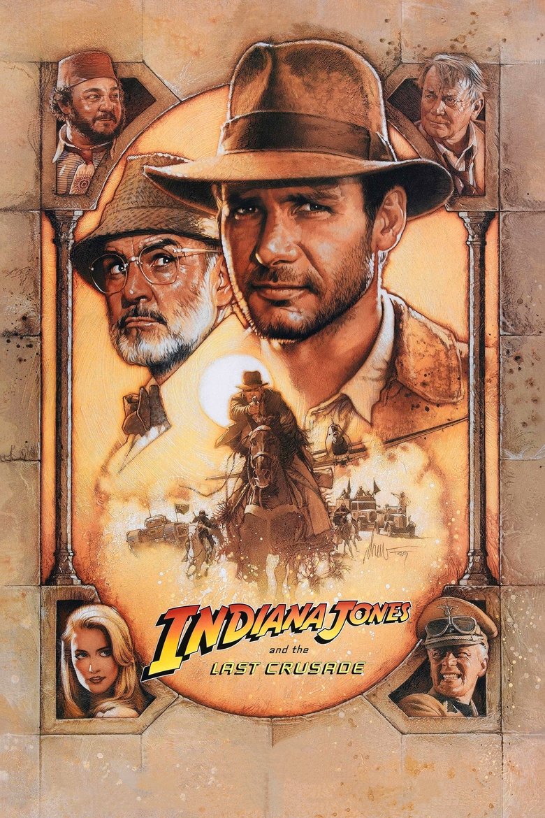 Indiana Jones and the Last Crusade (1989) — affiche film et bande-annonce