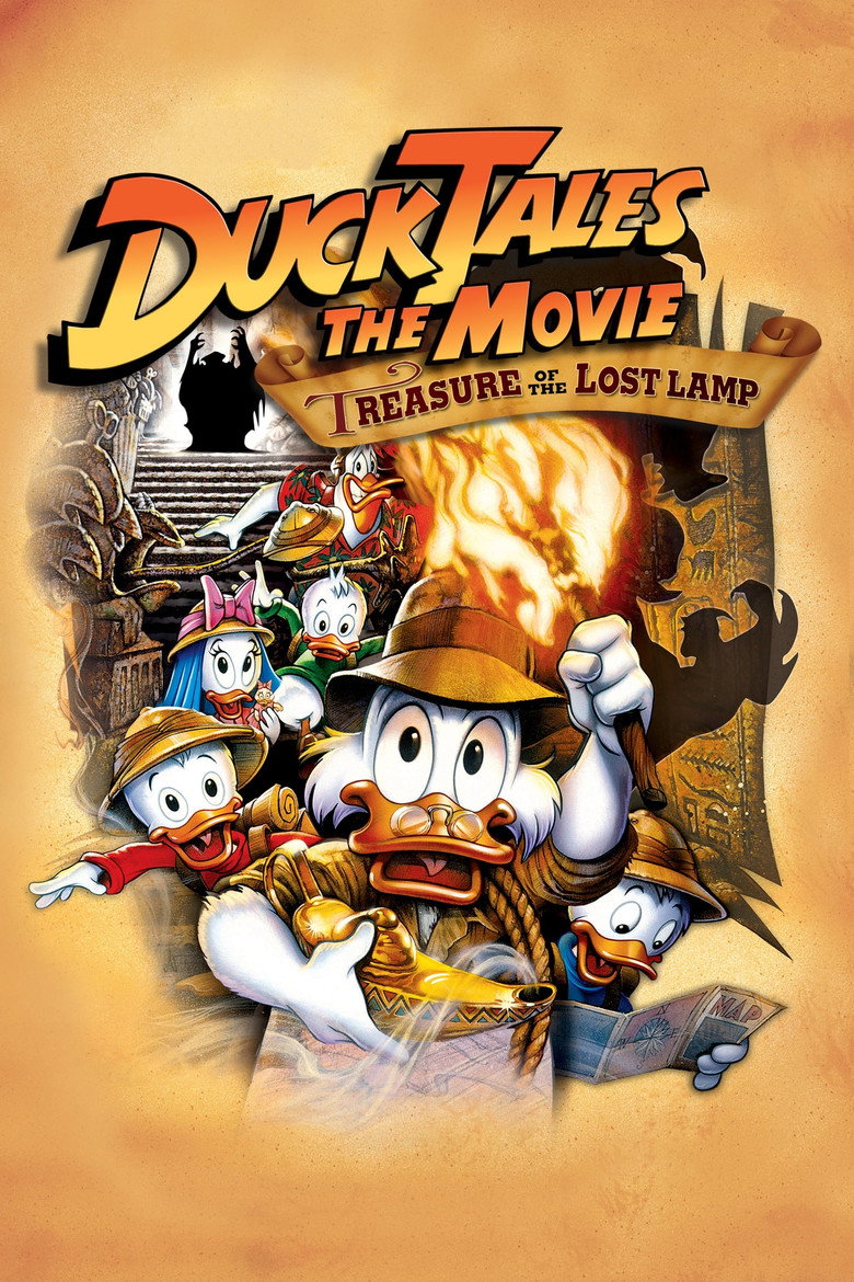 DuckTales the Movie: Treasure of the Lost Lamp (1990) — affiche film et bande-annonce