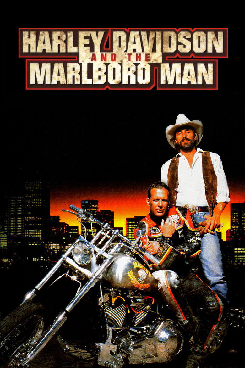 Harley Davidson and the Marlboro Man (1991) — affiche film et bande-annonce