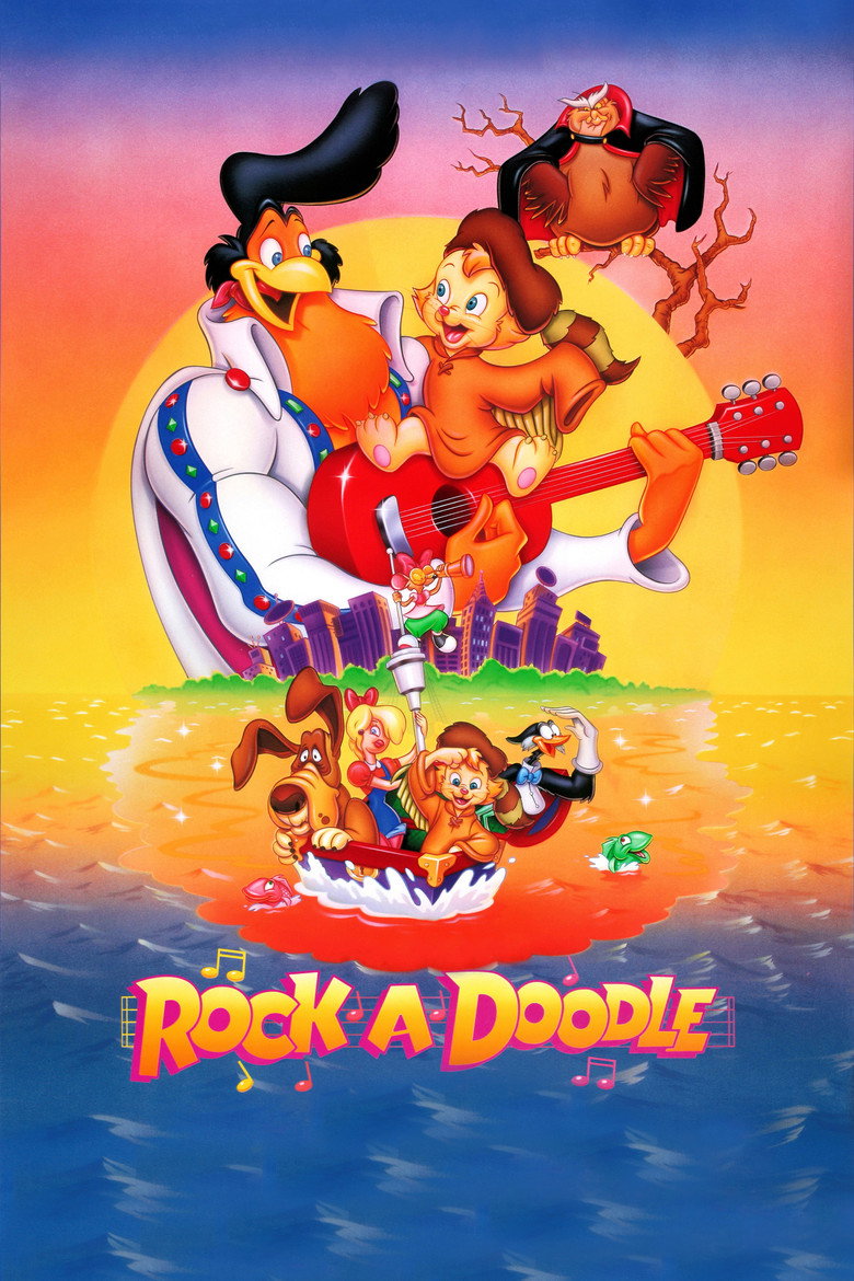 Rock-A-Doodle (1991) — affiche film et bande-annonce