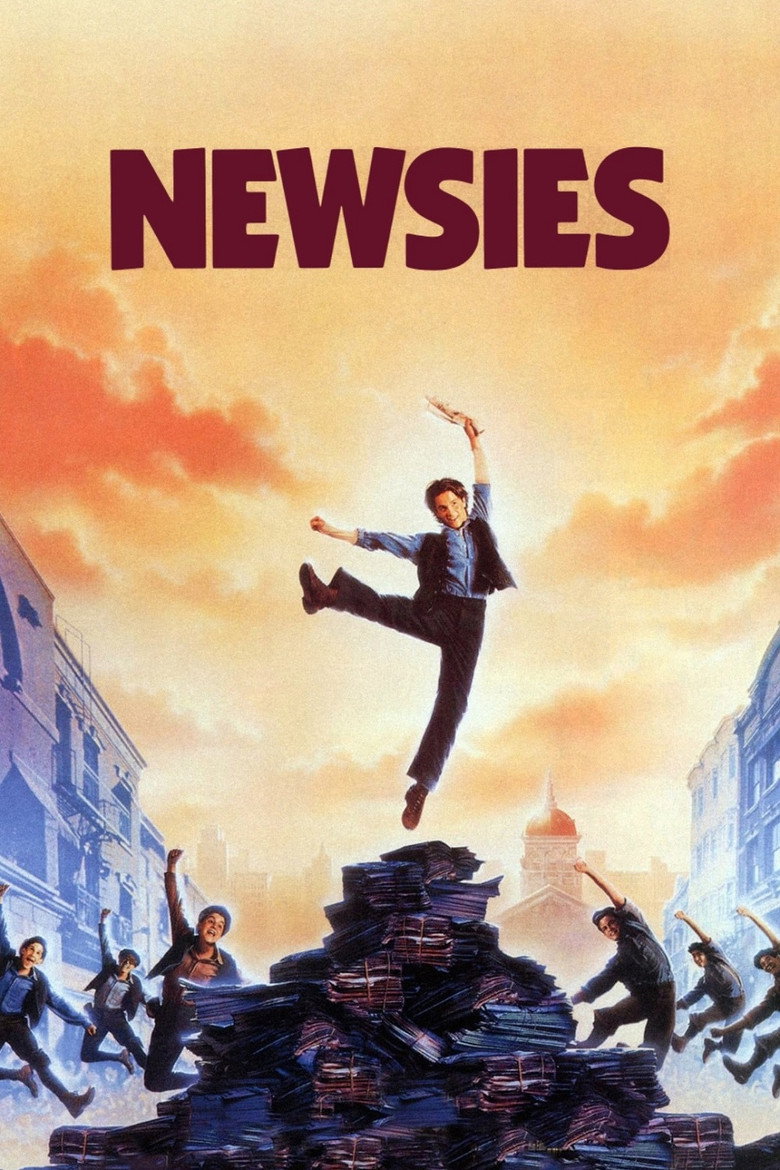 Newsies (1992) — affiche film et bande-annonce