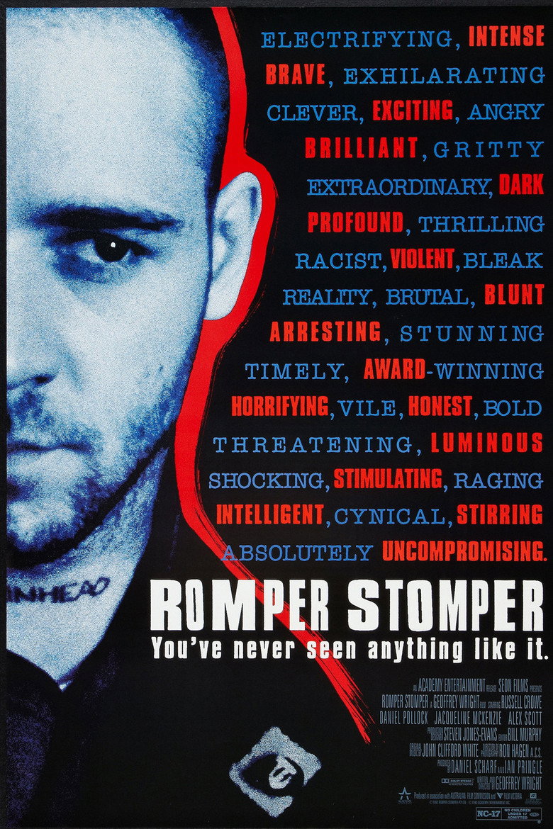 Romper Stomper (1992) — affiche film et bande-annonce