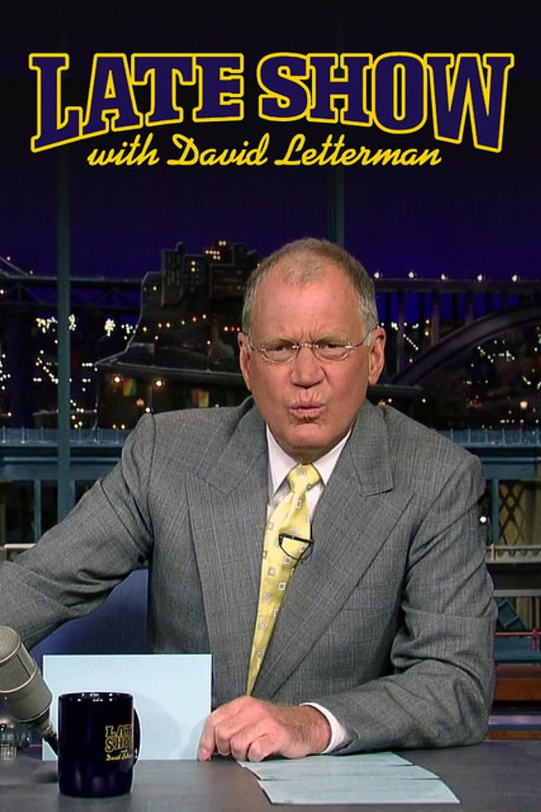 Late Show with David Letterman (1993) — affiche série et bande-annonce