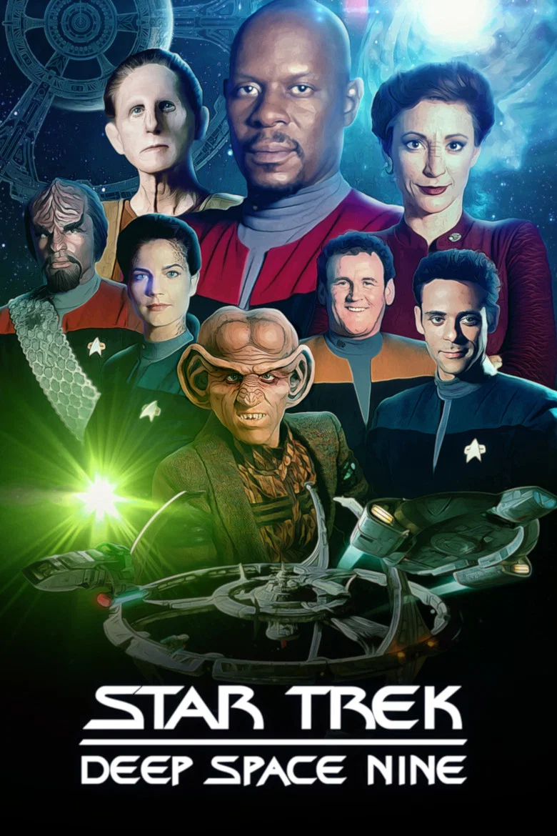 Star Trek: Deep Space Nine (1993) — affiche série et bande-annonce