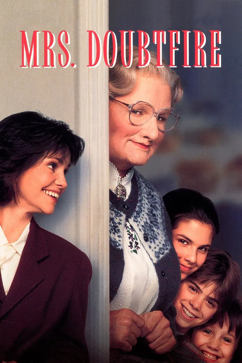 Mrs. Doubtfire (1993) — affiche film et bande-annonce