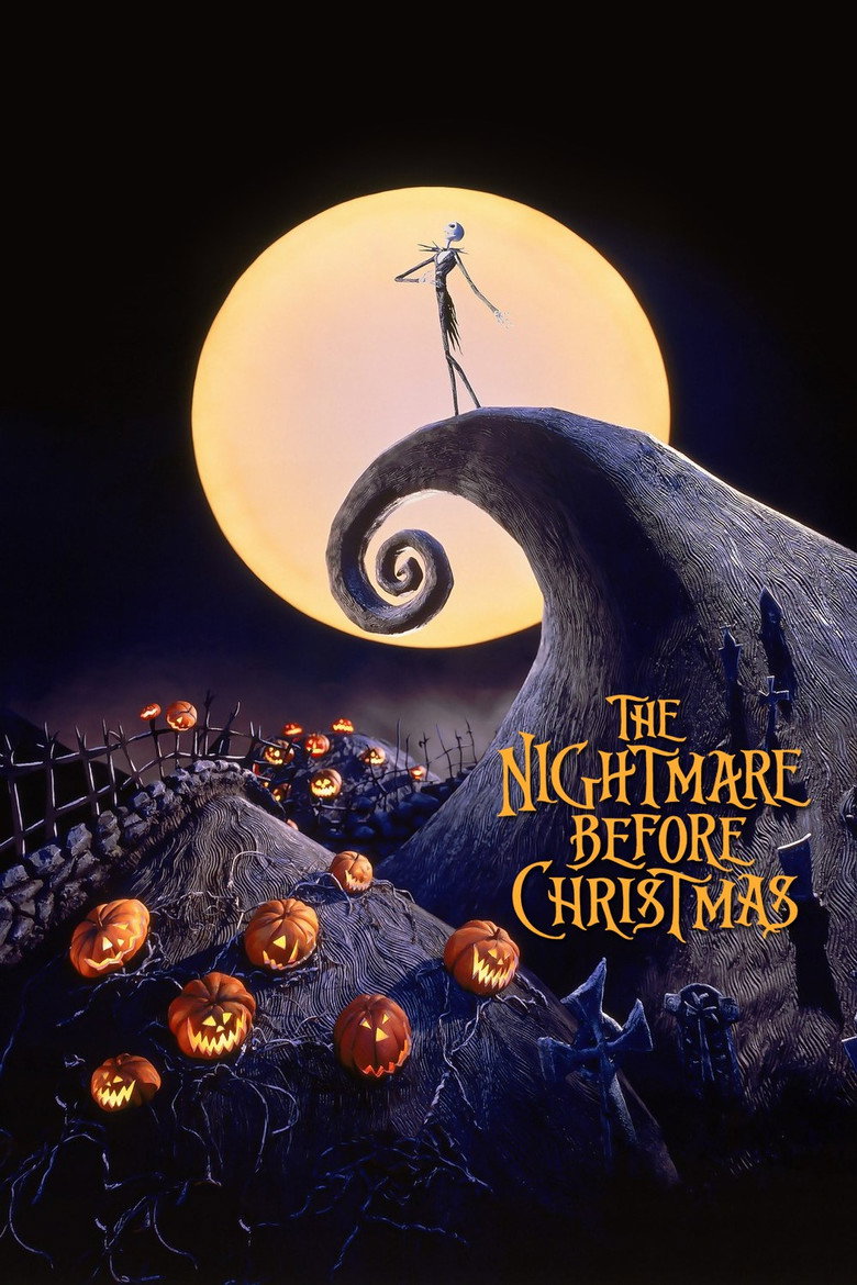 The Nightmare Before Christmas (1993) — affiche film et bande-annonce