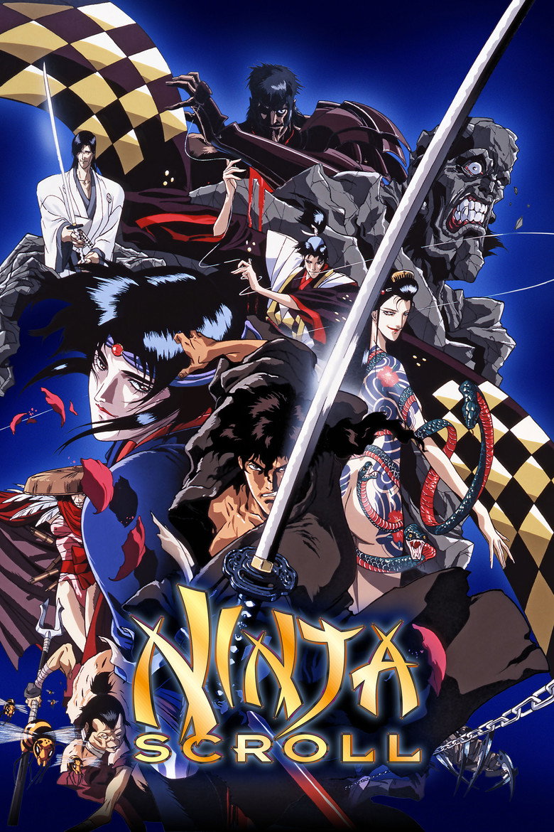 Ninja Scroll (1993) — affiche film et bande-annonce