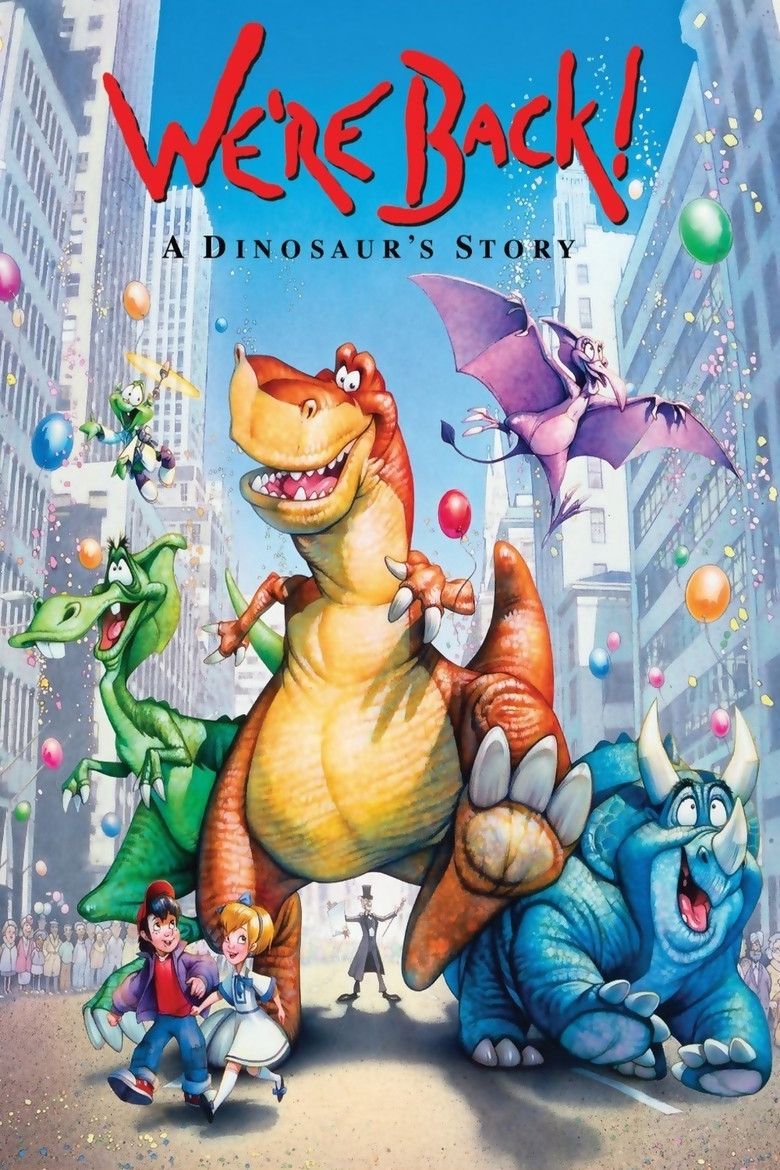 We're Back! A Dinosaur's Story (1993) — affiche film et bande-annonce