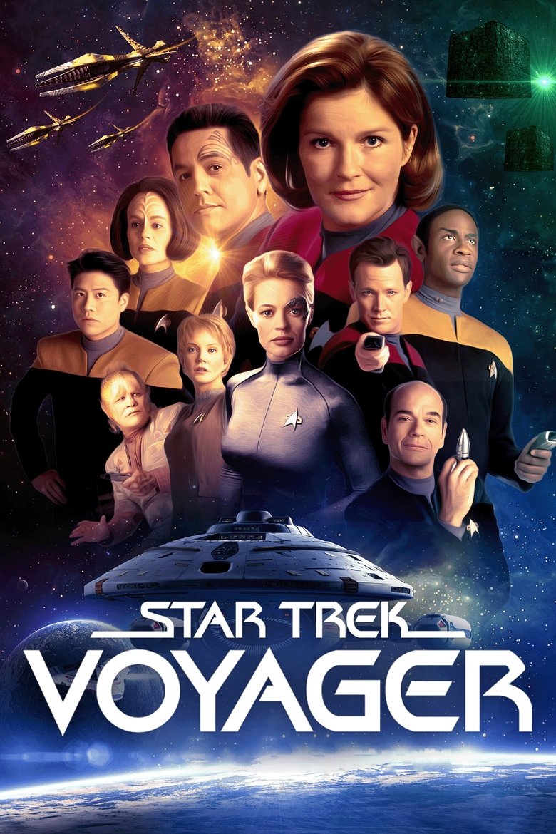 Star Trek: Voyager (1995) — affiche série et bande-annonce