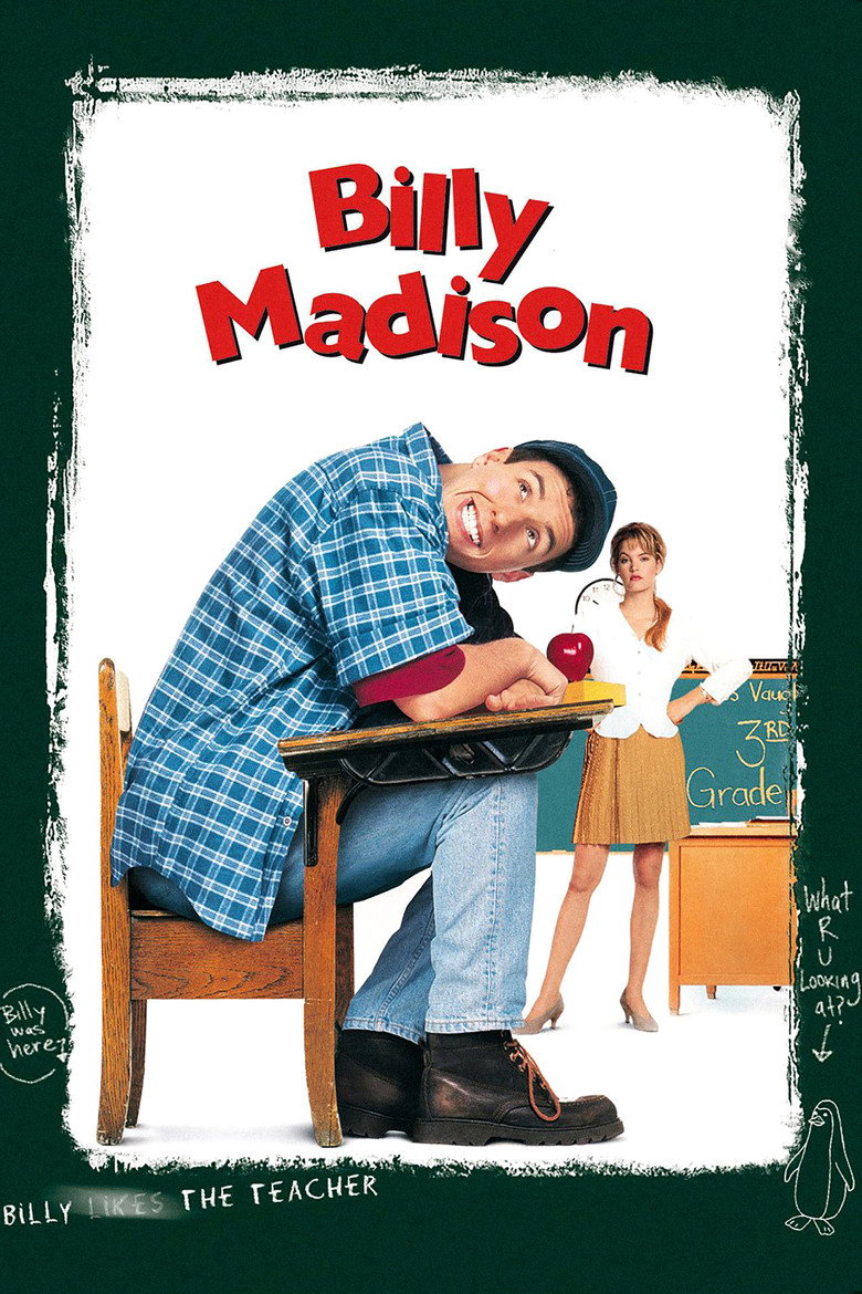 Billy Madison (1995) — affiche film et bande-annonce