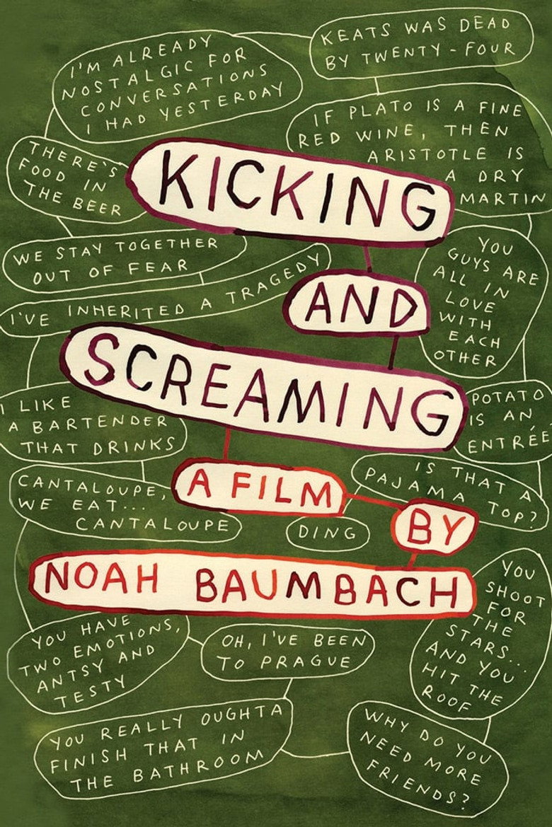 Kicking and Screaming (1995) — affiche film et bande-annonce