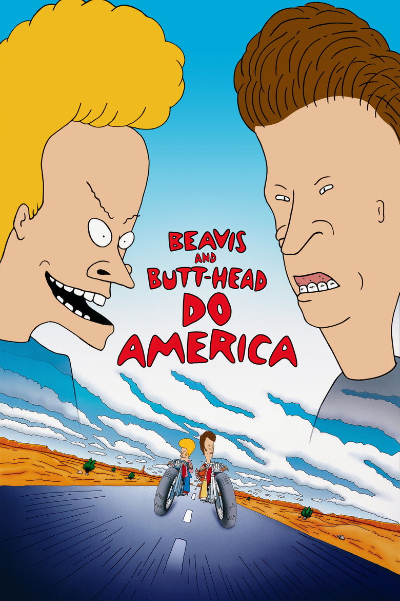 Beavis and Butt-Head Do America (1996) — affiche film et bande-annonce