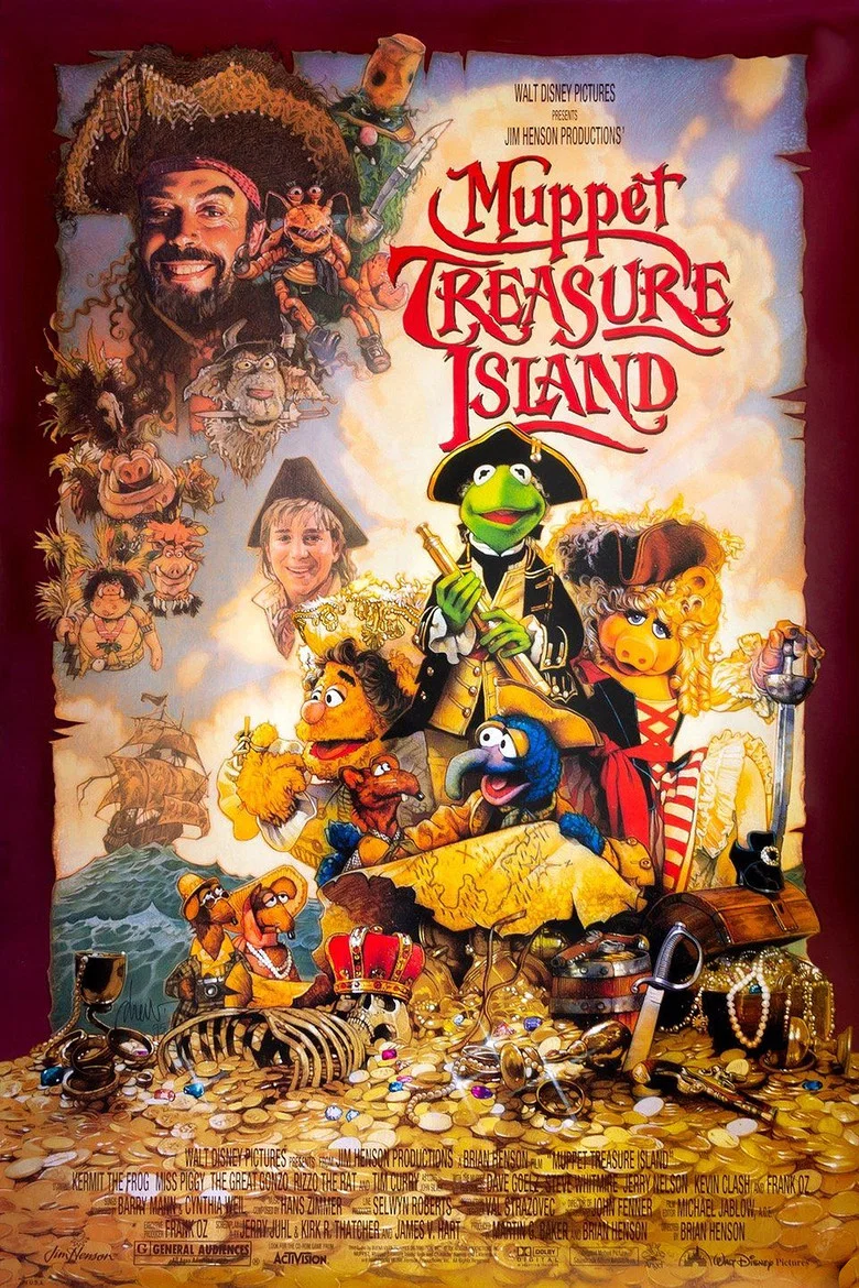 Muppet Treasure Island (1996) — affiche film et bande-annonce