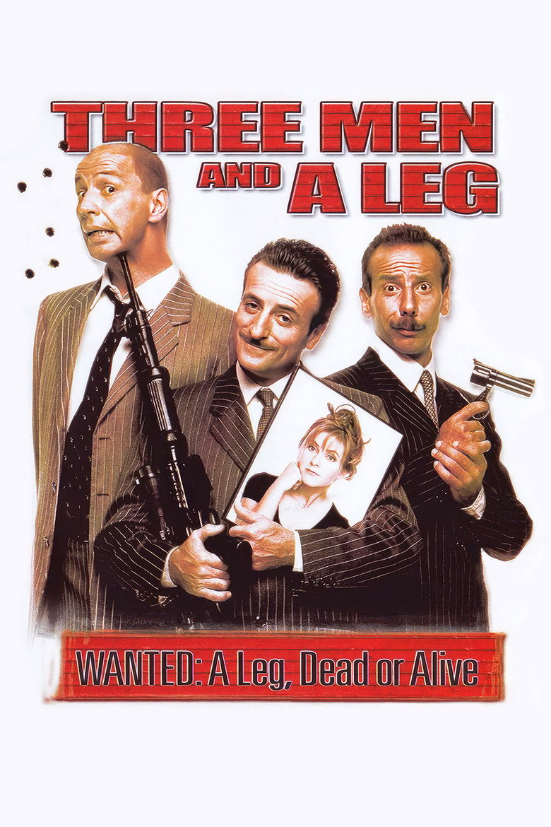 Three Men and a Leg (1997) — affiche film et bande-annonce