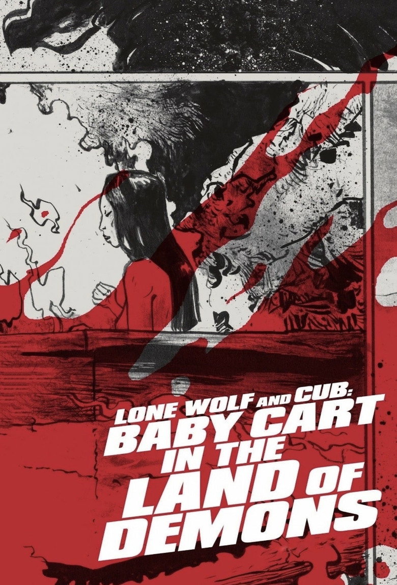 Lone Wolf and Cub: Baby Cart in the Land of Demons (1973) — affiche film et bande-annonce