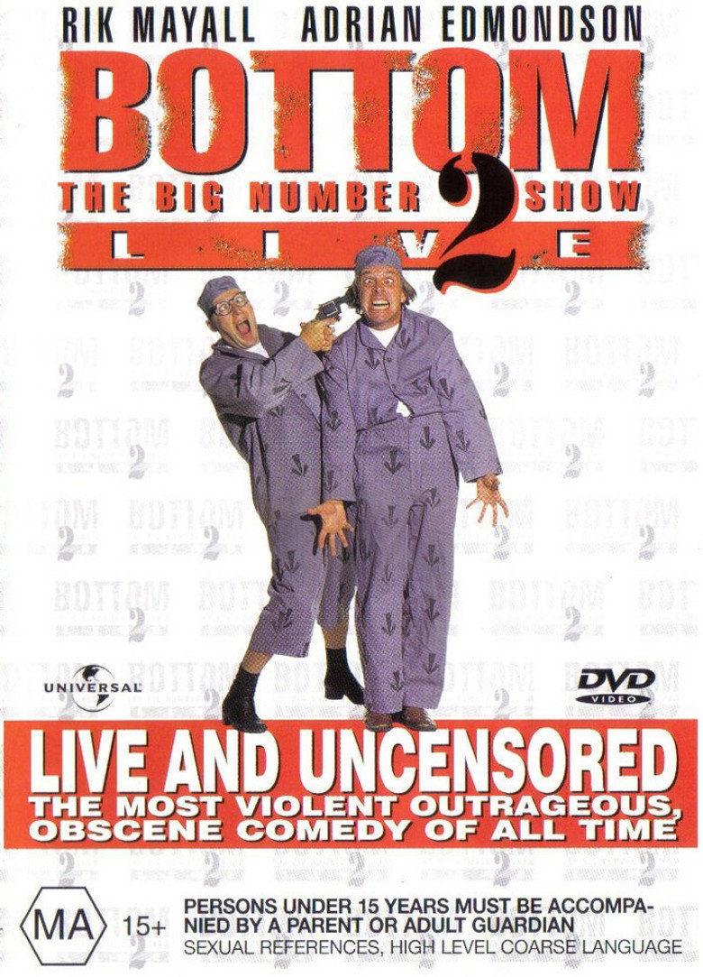 Bottom Live: The Big Number 2 Tour (1995) — affiche film