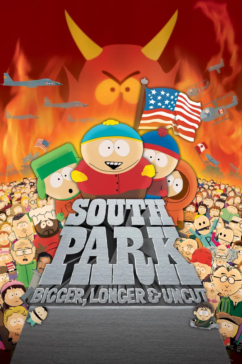 South Park: Bigger, Longer & Uncut (1999) — affiche film et bande-annonce