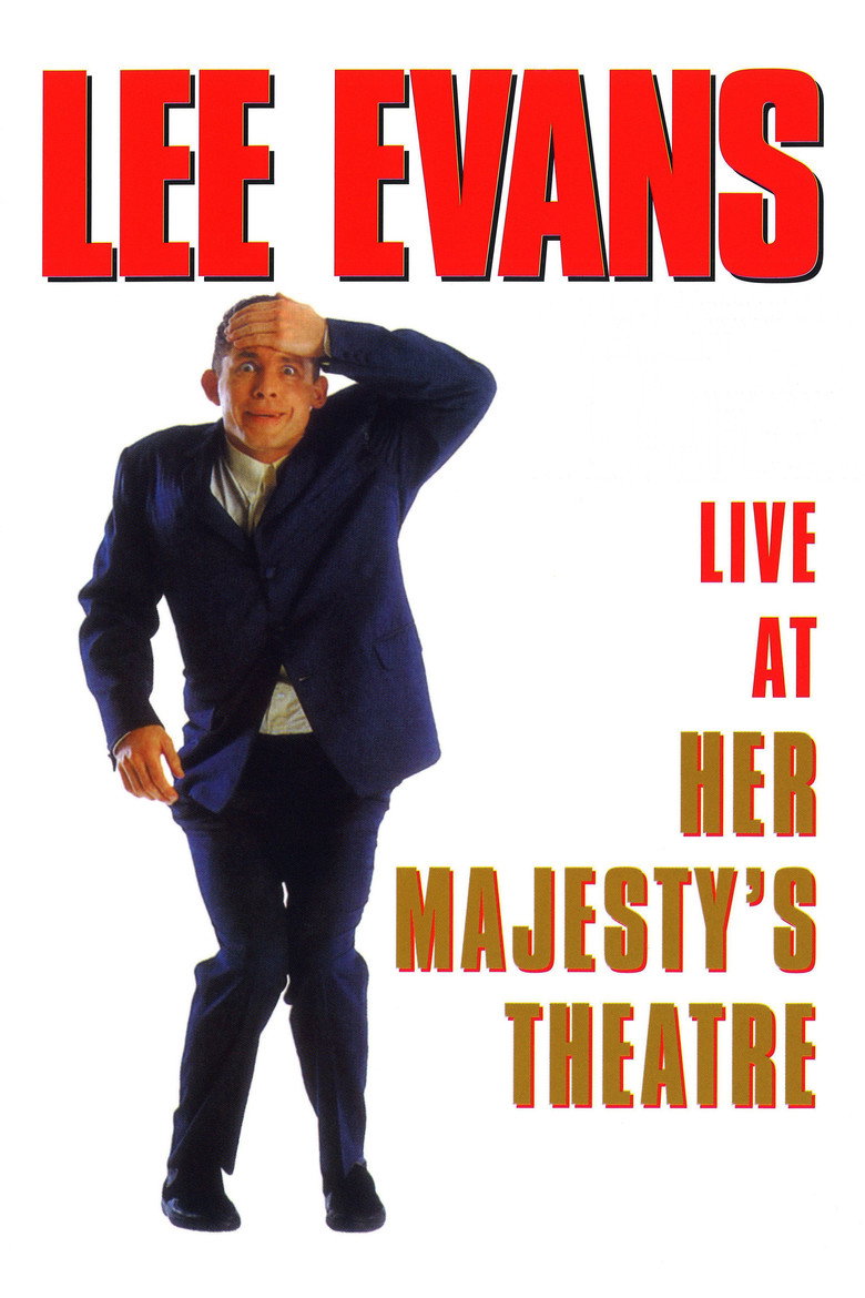 Lee Evans: Live at Her Majesty's (1994) — affiche film