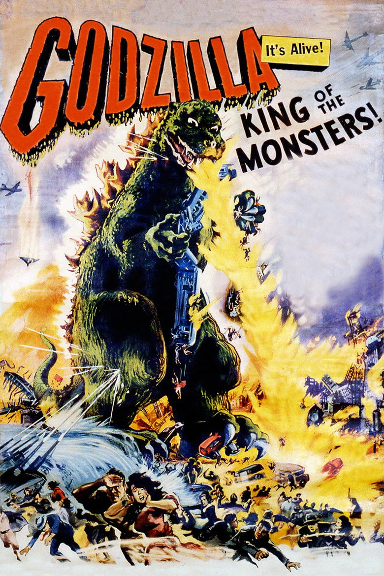 Godzilla: King of the Monsters! (1956) — affiche film et bande-annonce