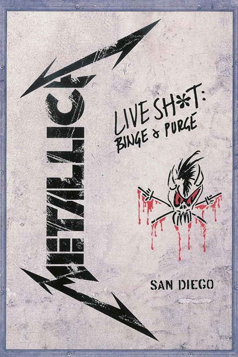 Metallica: Live Shit - Binge & Purge, San Diego (1993) — affiche film