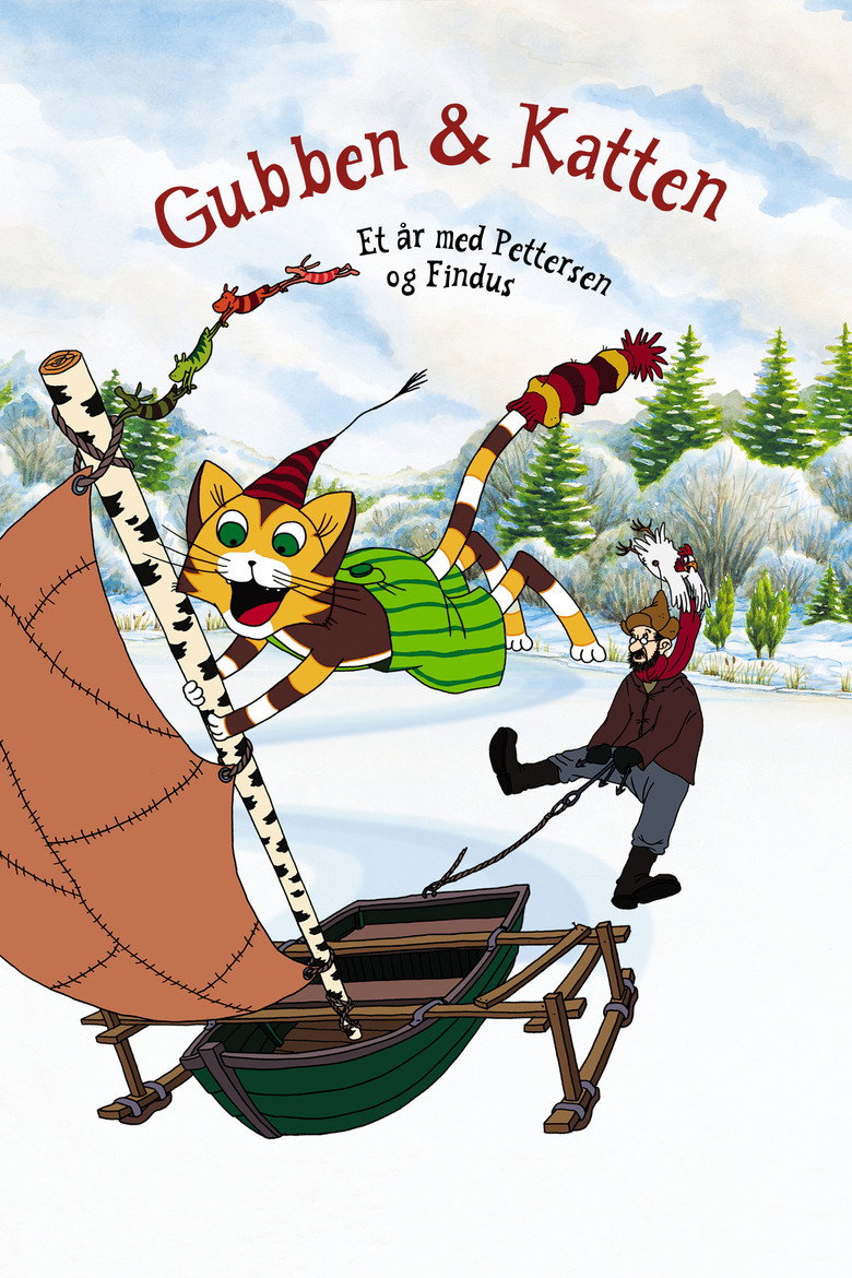 Pettson & Findus - Katten och gubbens år (1999) — affiche film