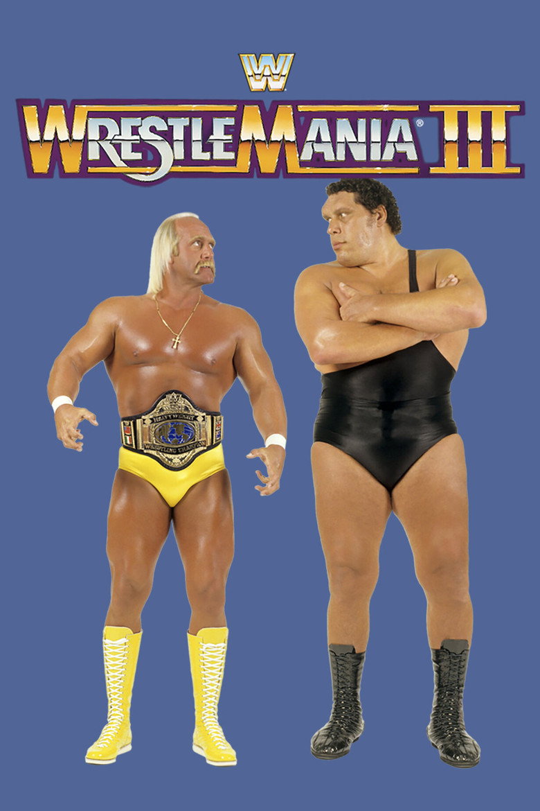 WrestleMania III (1987) — affiche film