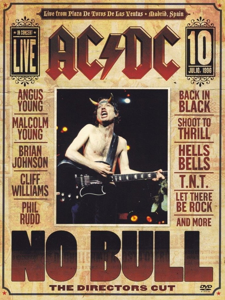 AC/DC: No Bull (1996) — affiche film et bande-annonce