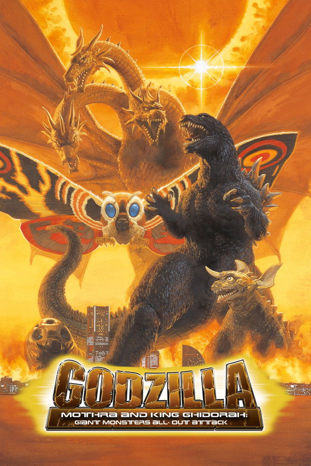 Godzilla, Mothra and King Ghidorah: Giant Monsters All-Out Attack (2001) — affiche film et bande-annonce