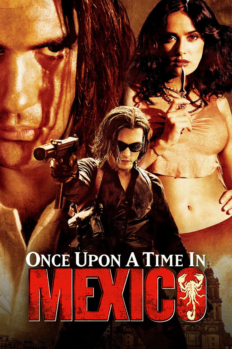 Once Upon a Time in Mexico (2003) — affiche film et bande-annonce