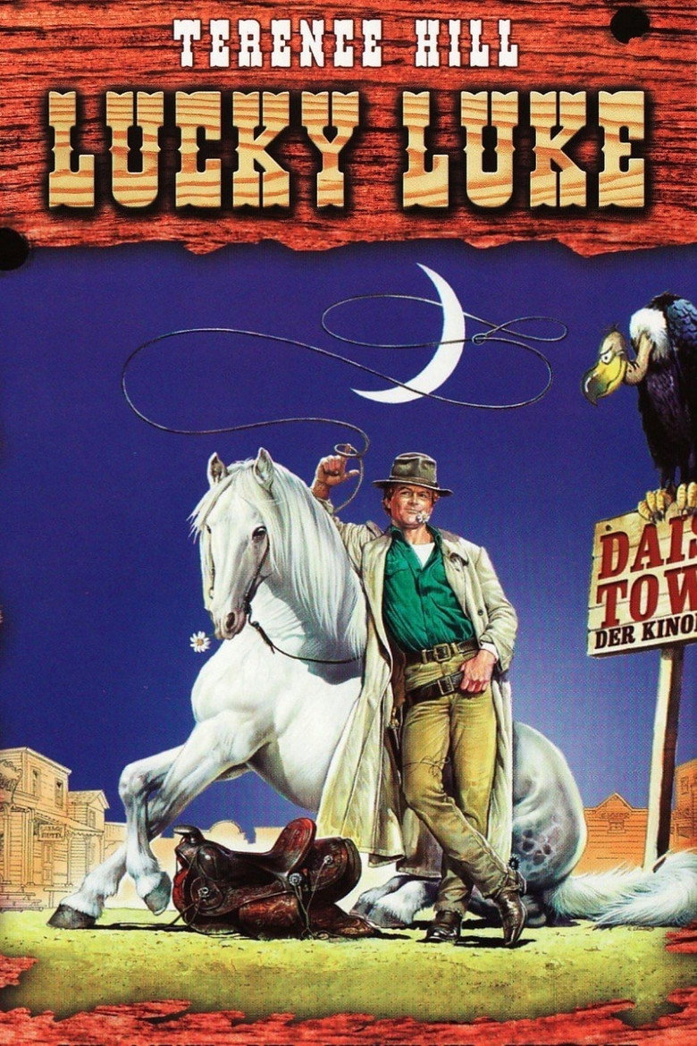 Lucky Luke (1992) — affiche série
