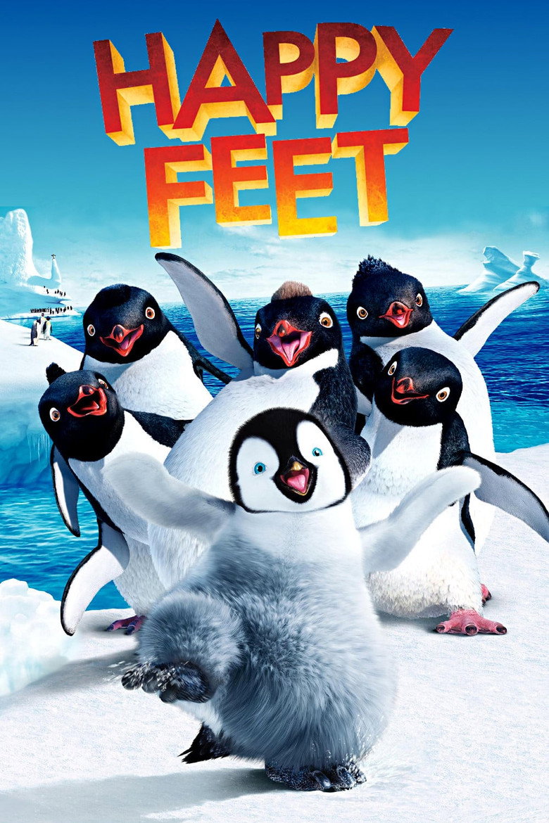 Happy Feet (2006) — affiche film et bande-annonce