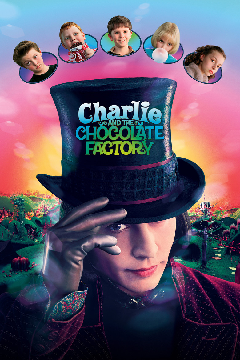 Charlie and the Chocolate Factory (2005) — affiche film et bande-annonce