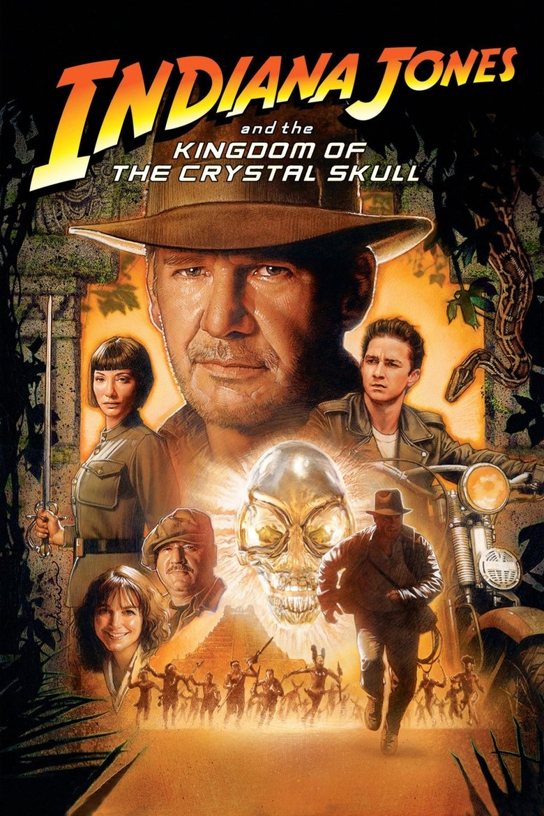 Indiana Jones and the Kingdom of the Crystal Skull (2008) — affiche film et bande-annonce